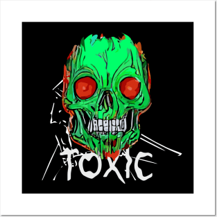 Toxic - Skull Posters and Art